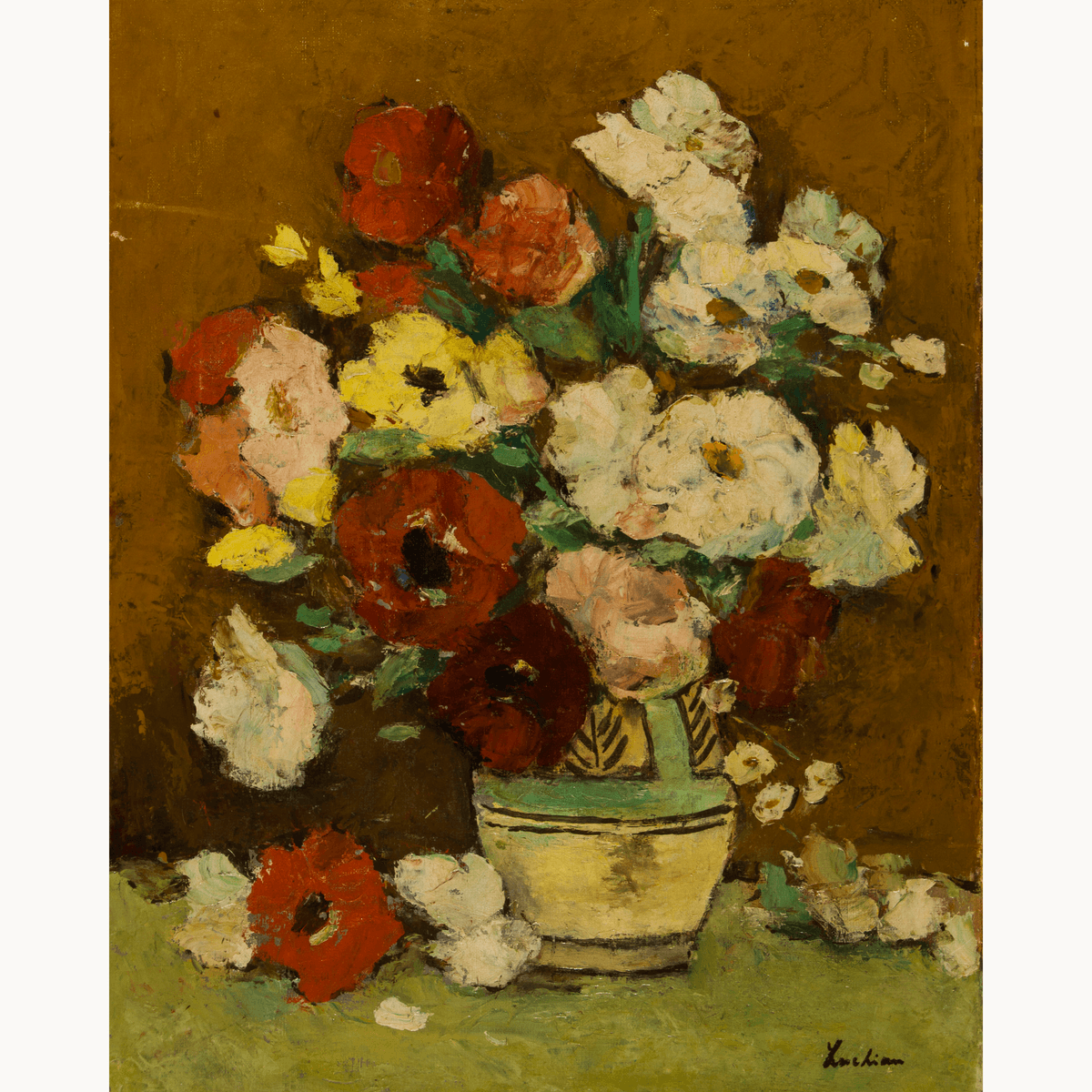 Anemones by Stefan Luchian - Number Artist Paint by Numbers Kits