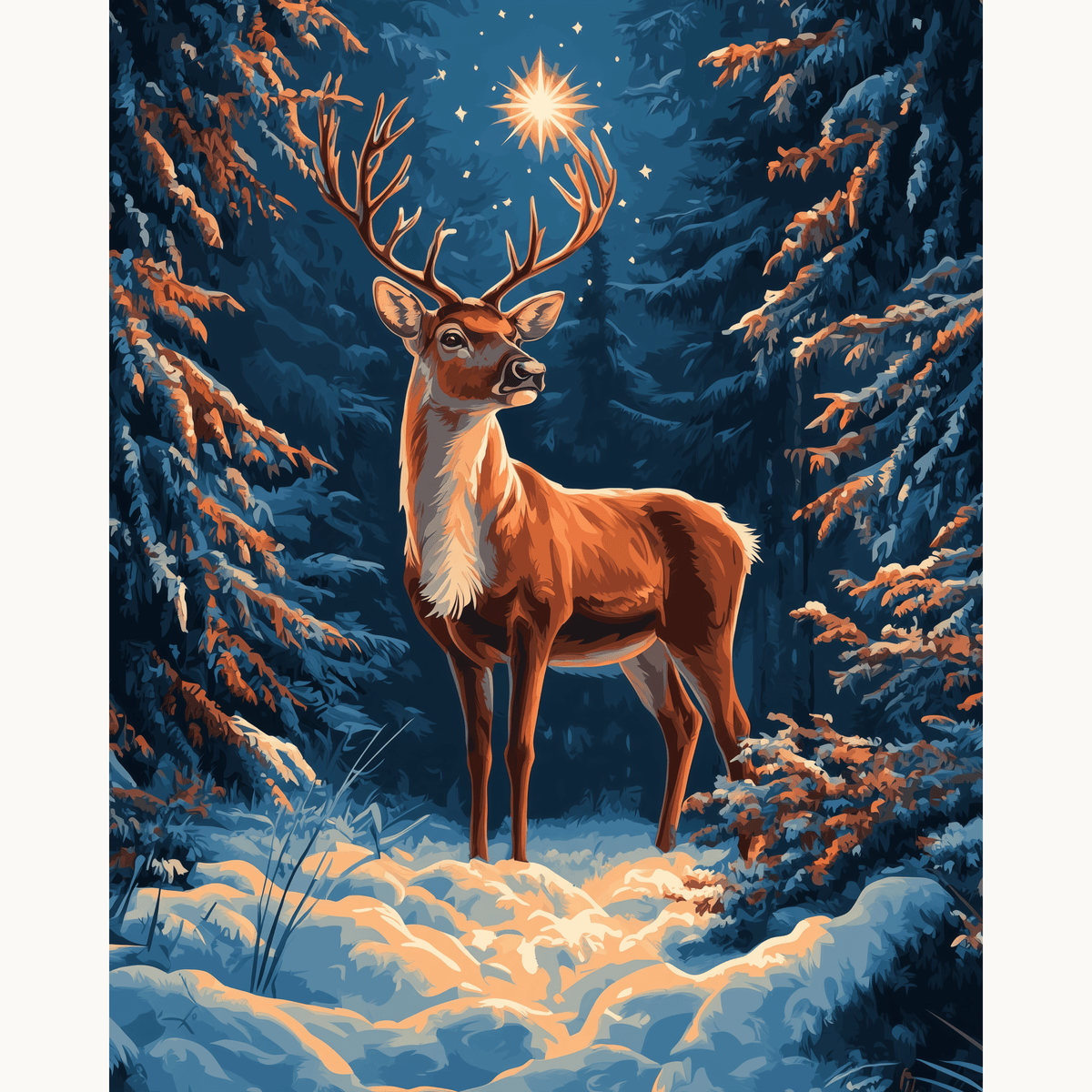 Starlit Wonder - Number Artist Paint by Numbers Kits