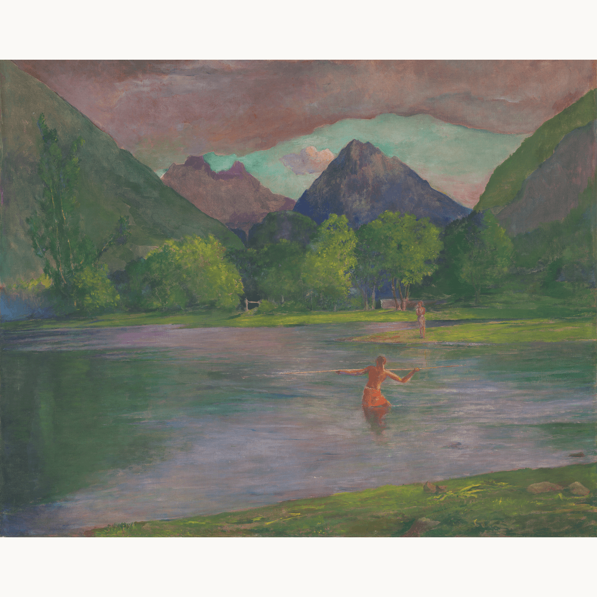The Entrance to the Tautira River Tahiti by John La Farge - Number Artist Paint by Numbers Kits
