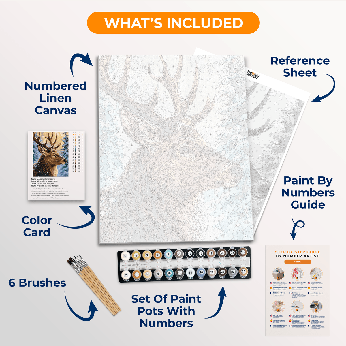 Quiet Strength - Number Artist Paint by Numbers Kits