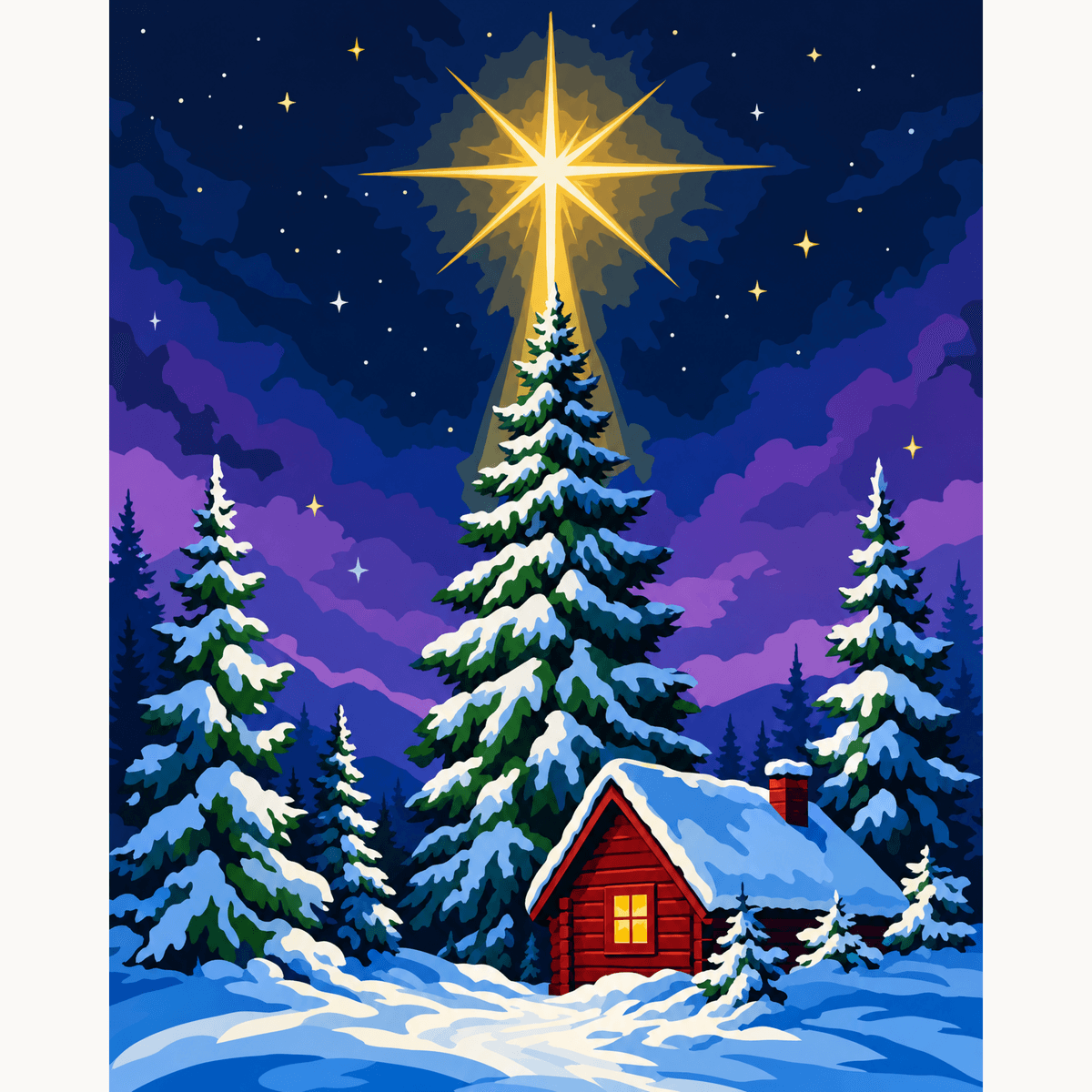 Wishing Star - Number Artist Paint by Numbers Kits