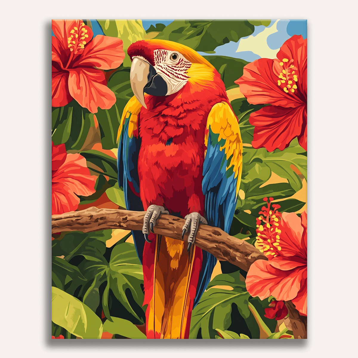 Macaw Portrait