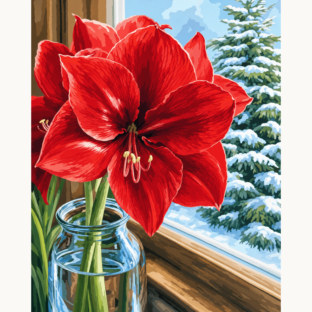 Radiant Bloom - Number Artist Paint by Numbers Kits