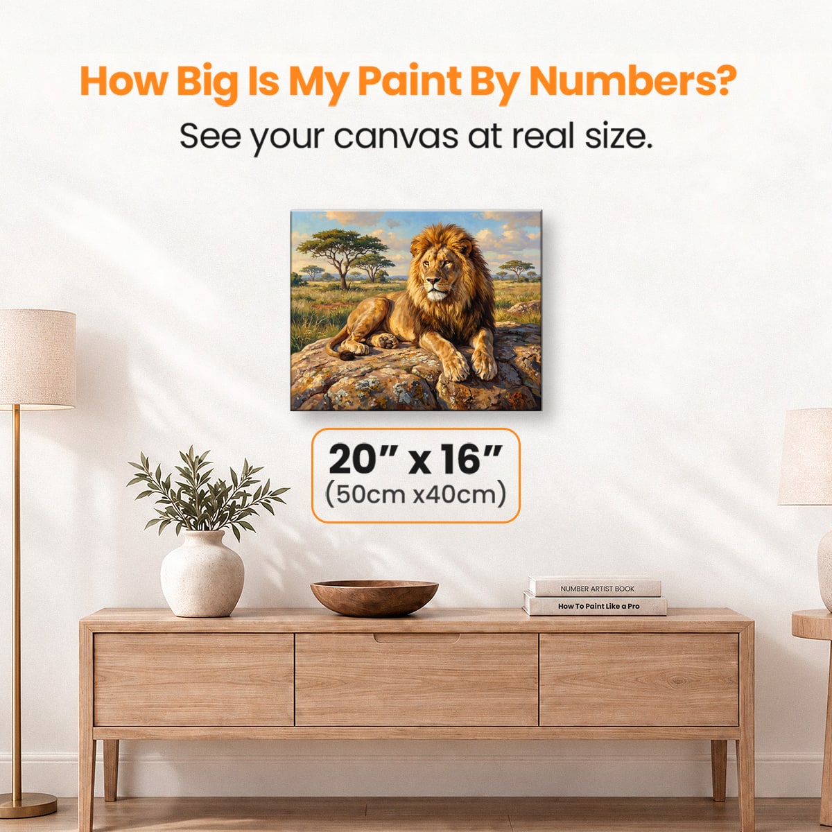 Pride Rock Majesty - Number Artist Paint by Numbers Kits