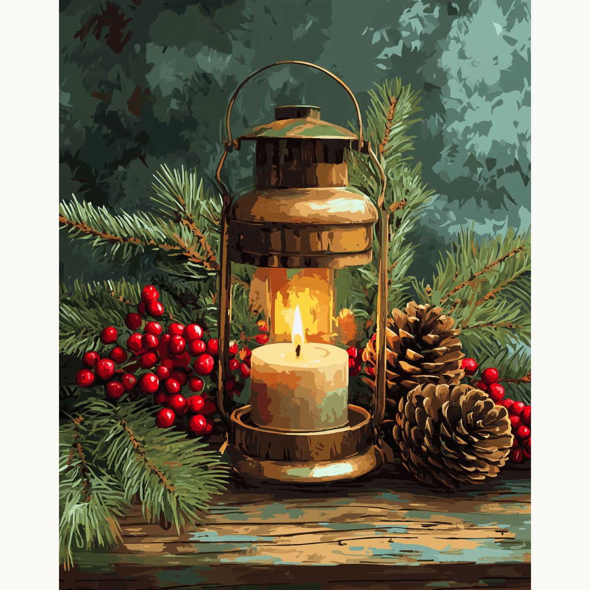 Heirloom Glow - Number Artist Paint by Numbers Kits
