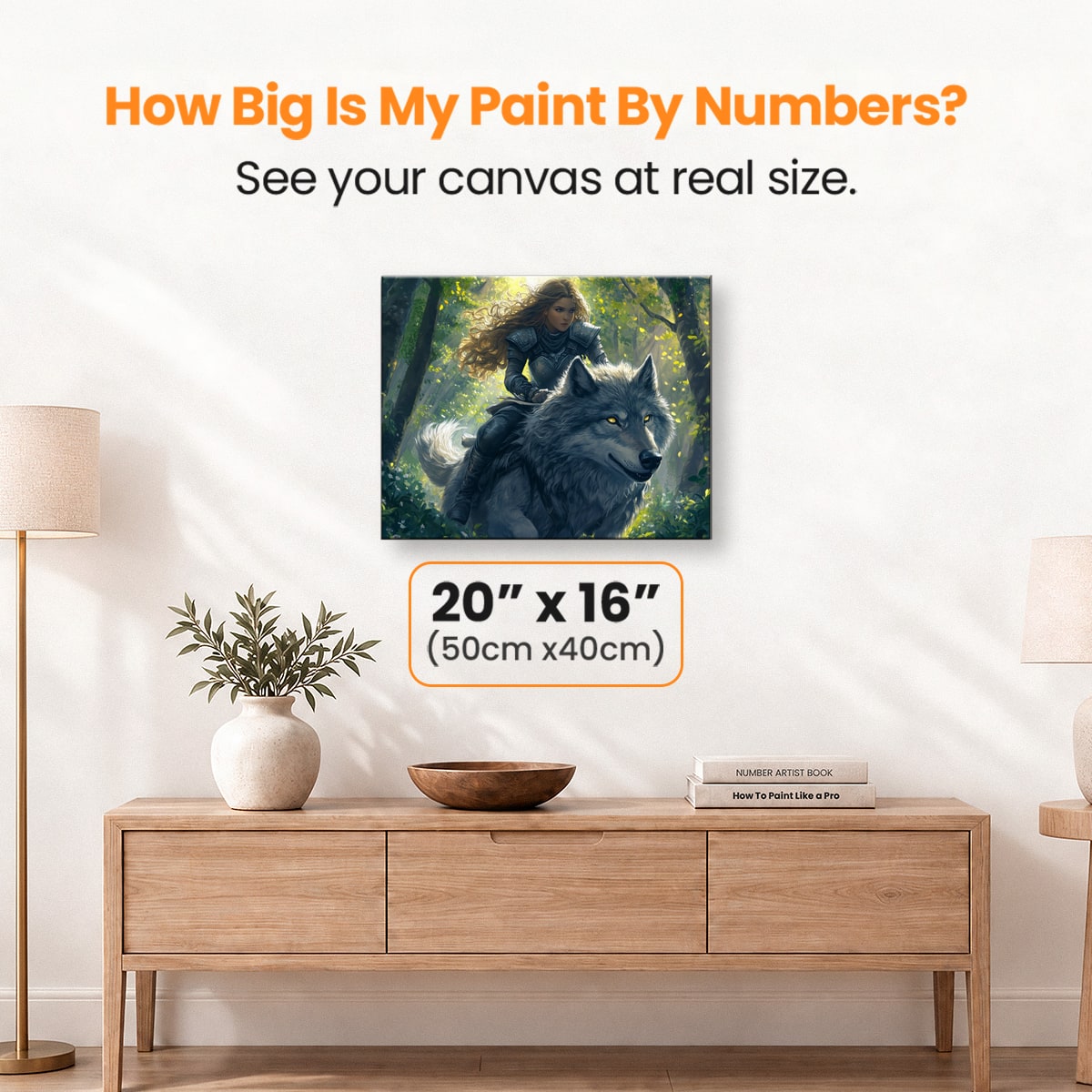 Wolfbound - Number Artist Paint by Numbers Kits