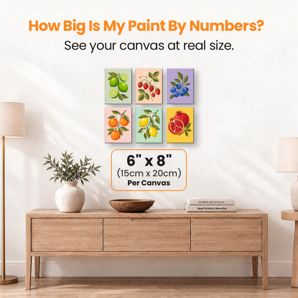 Orchard Bloom - Number Artist Paint by Numbers Kits