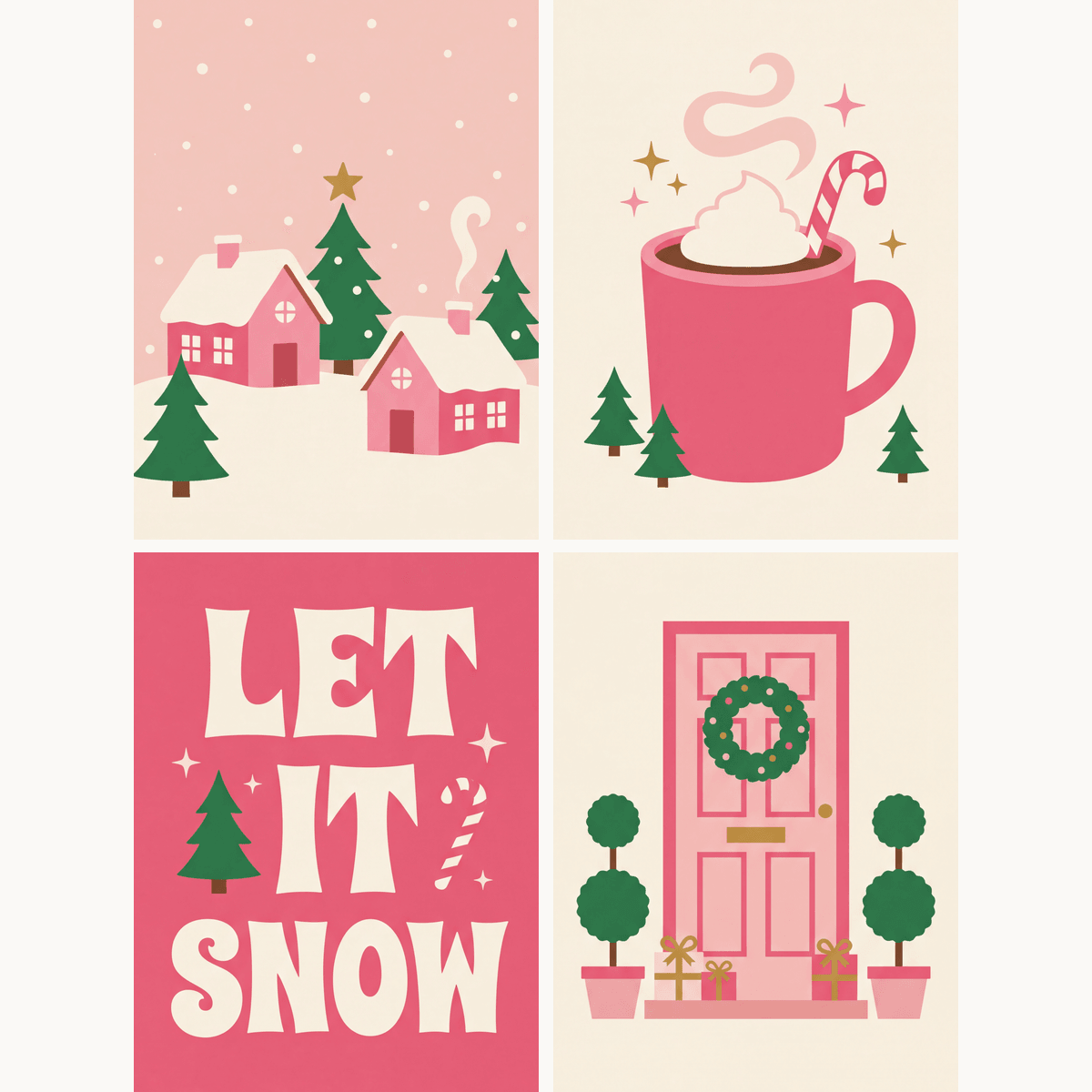 Let It Snow - Number Artist Paint by Numbers Kits