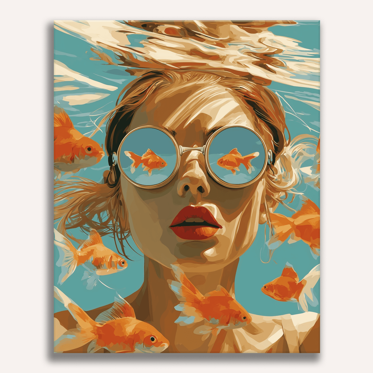 Golden View - Number Artist Paint by Numbers Kits