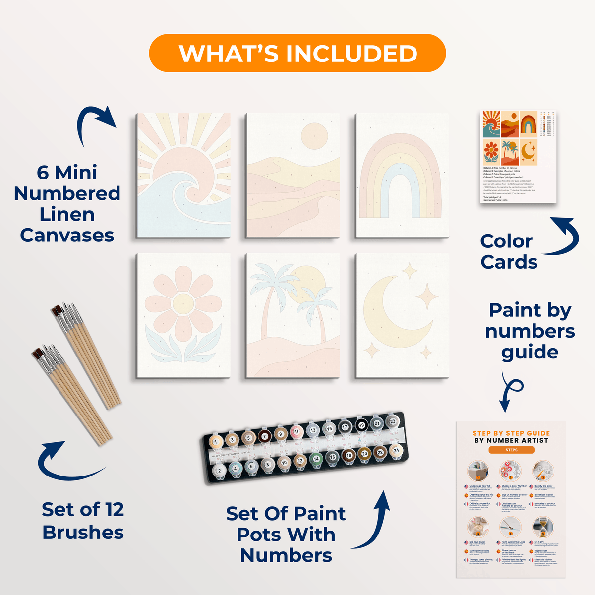 Golden Days Ahead - Number Artist Paint by Numbers Kits