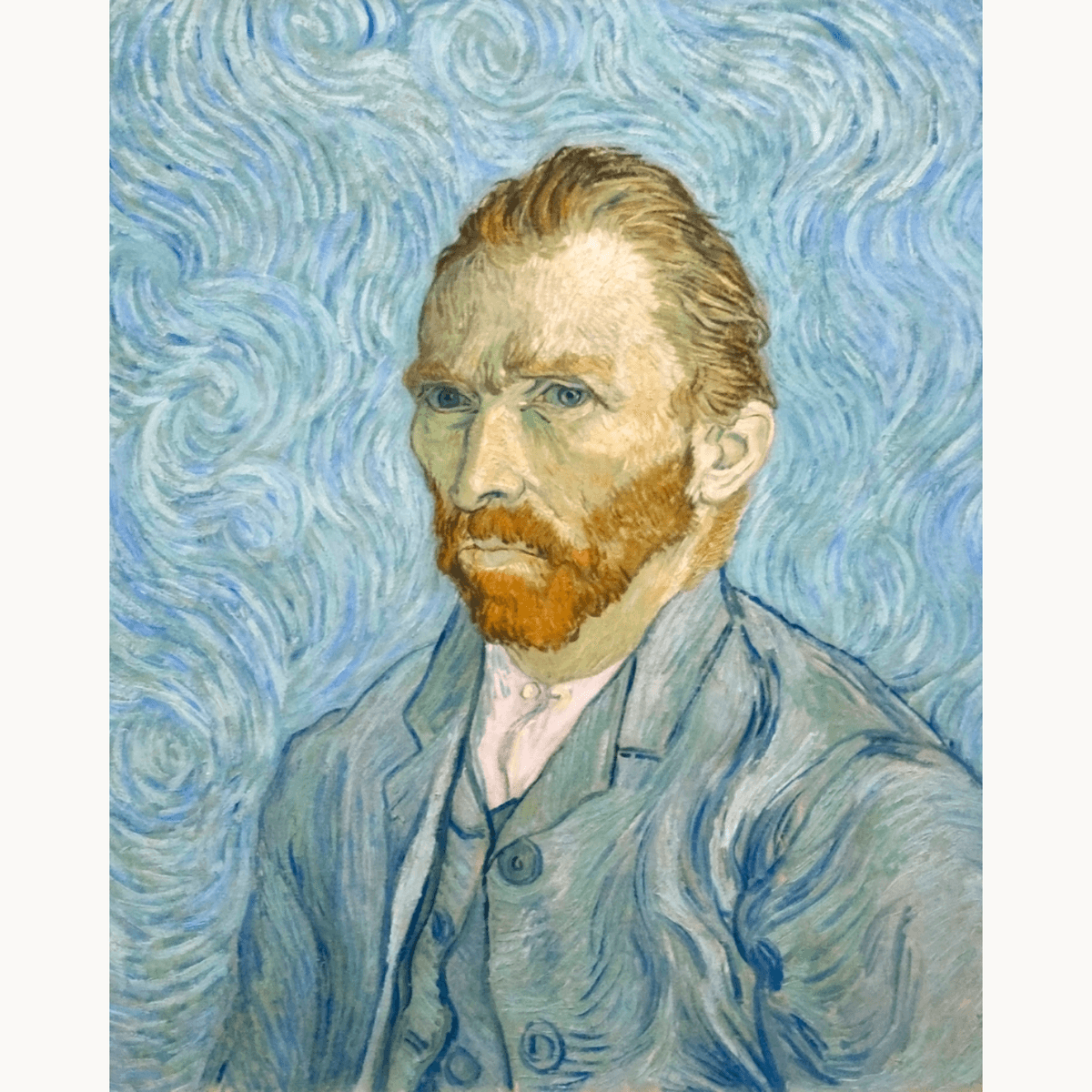 Self-Portrait by Vincent Van Gogh - Number Artist Paint by Numbers Kits