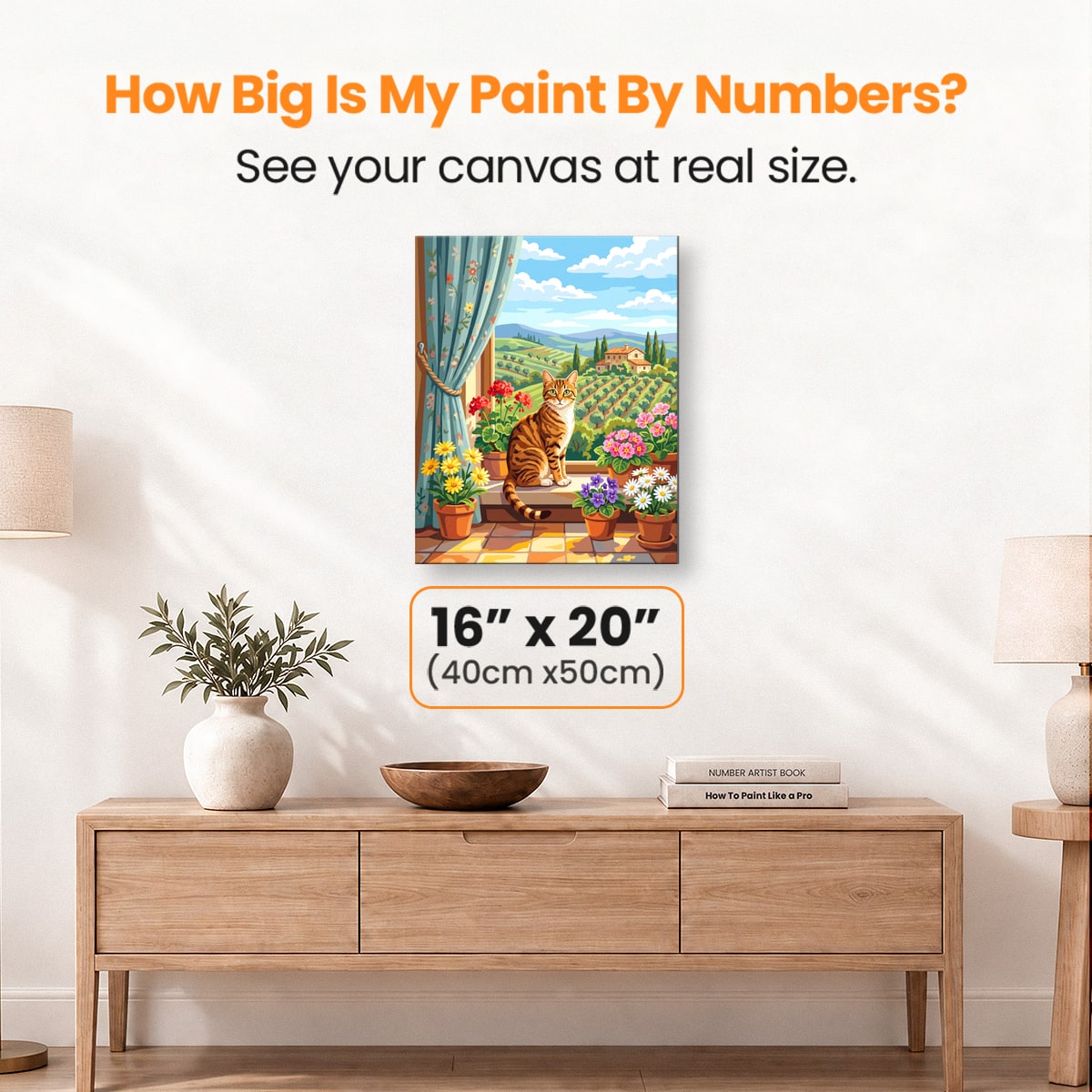 Window Daydream - Number Artist Paint by Numbers Kits