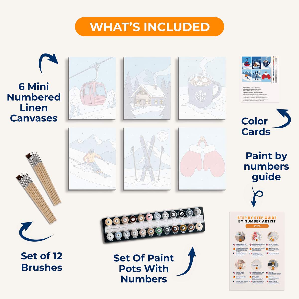 Alpine Escape - Number Artist Paint by Numbers Kits