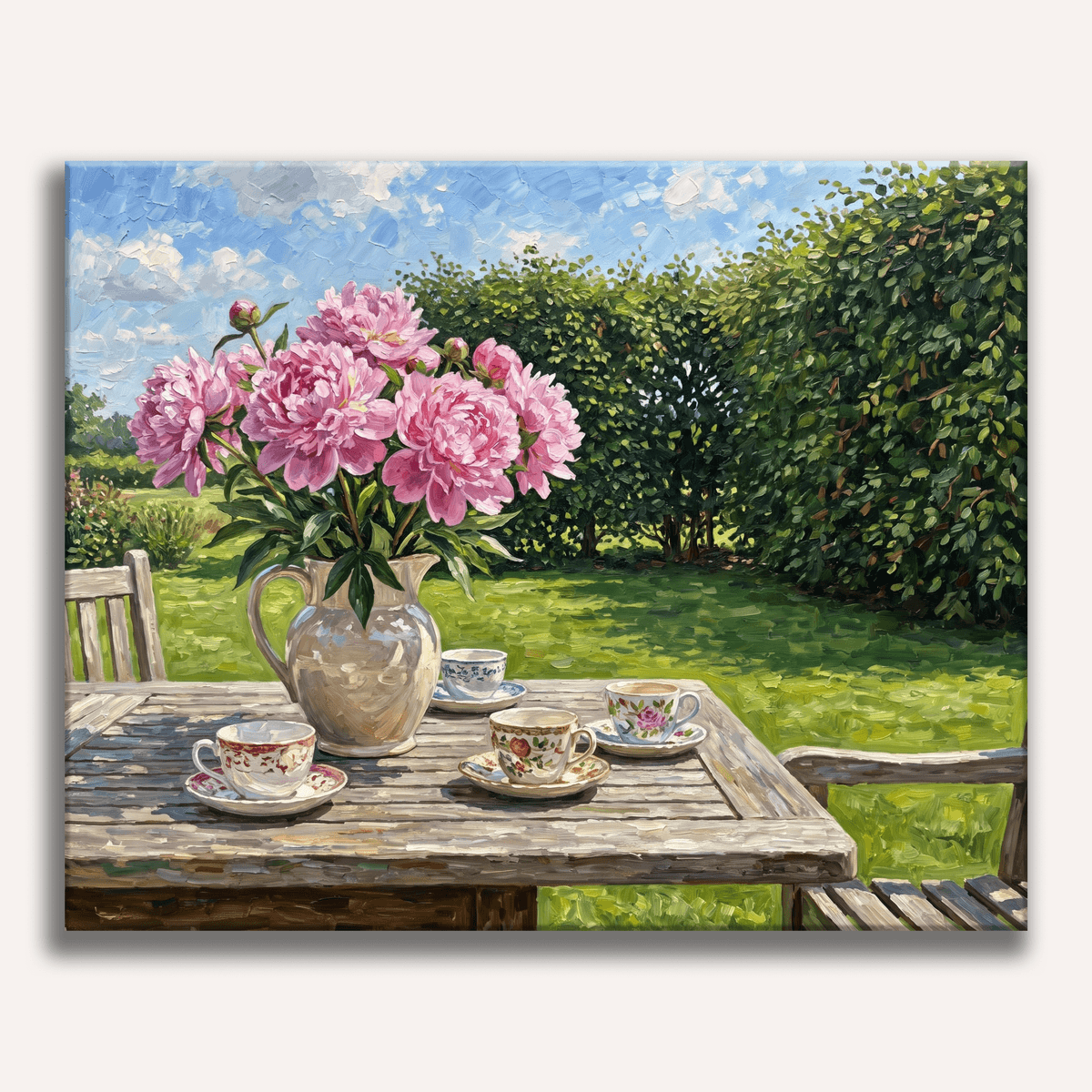 Peony Daydream - Number Artist Paint by Numbers Kits