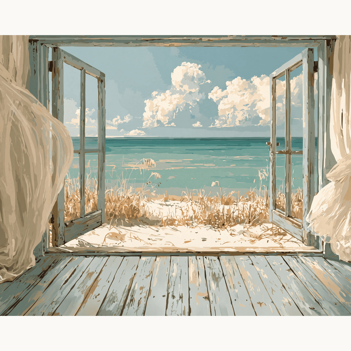 Scenic Coast - Number Artist Paint by Numbers Kits