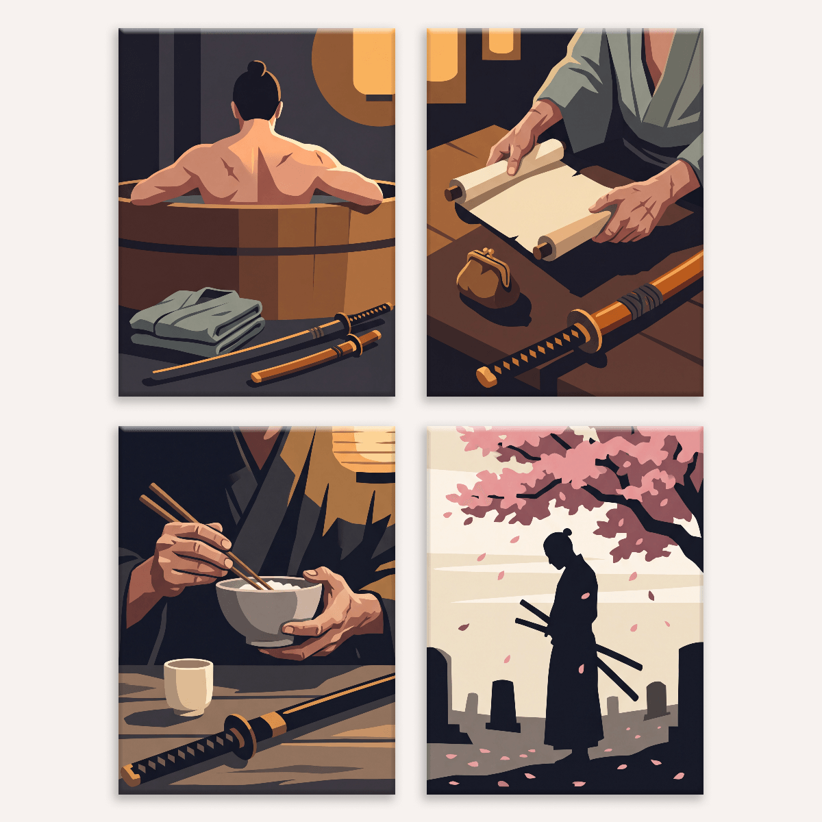 Ronin Days - Number Artist Paint by Numbers Kits