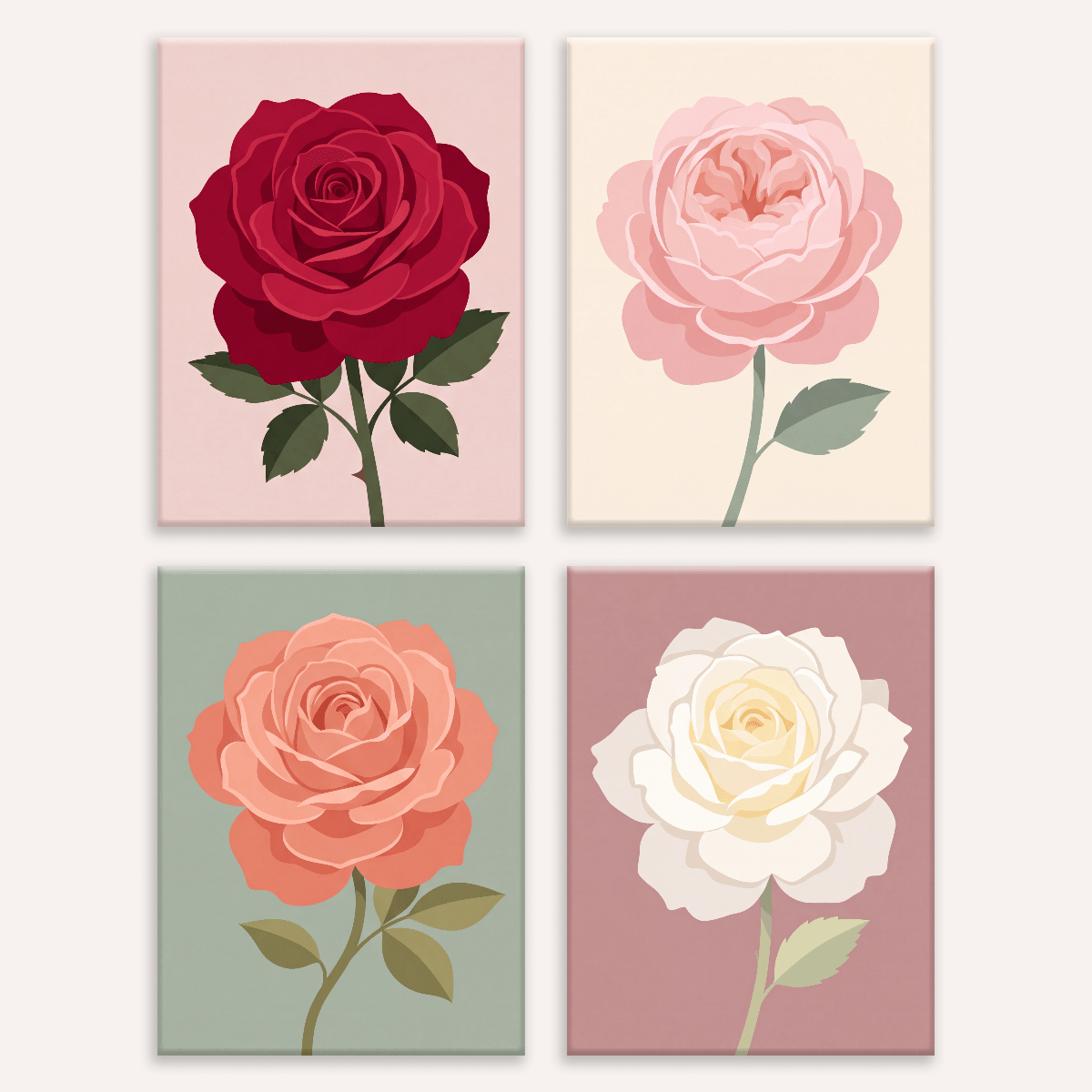 Roses For You - Number Artist Paint by Numbers Kits