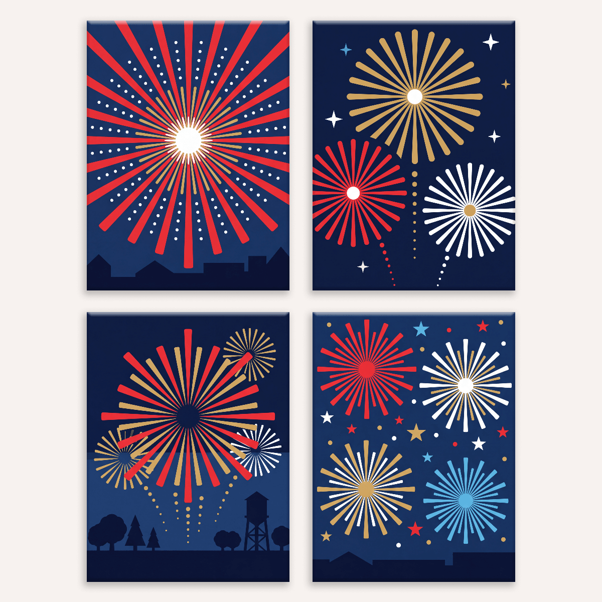 Fireworks Finale - Number Artist Paint by Numbers Kits