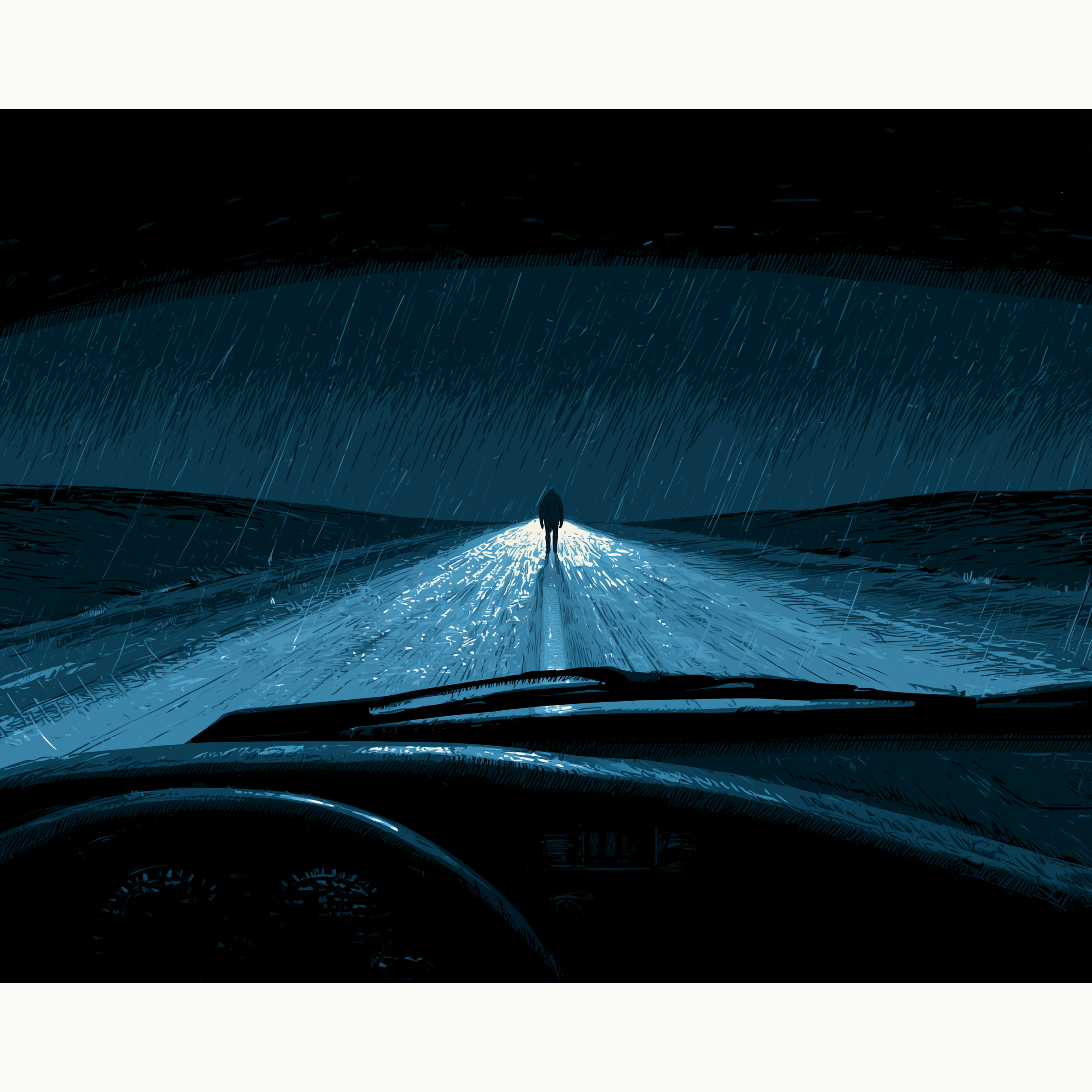 Do Not Stop the Car - Number Artist Paint by Numbers Kits