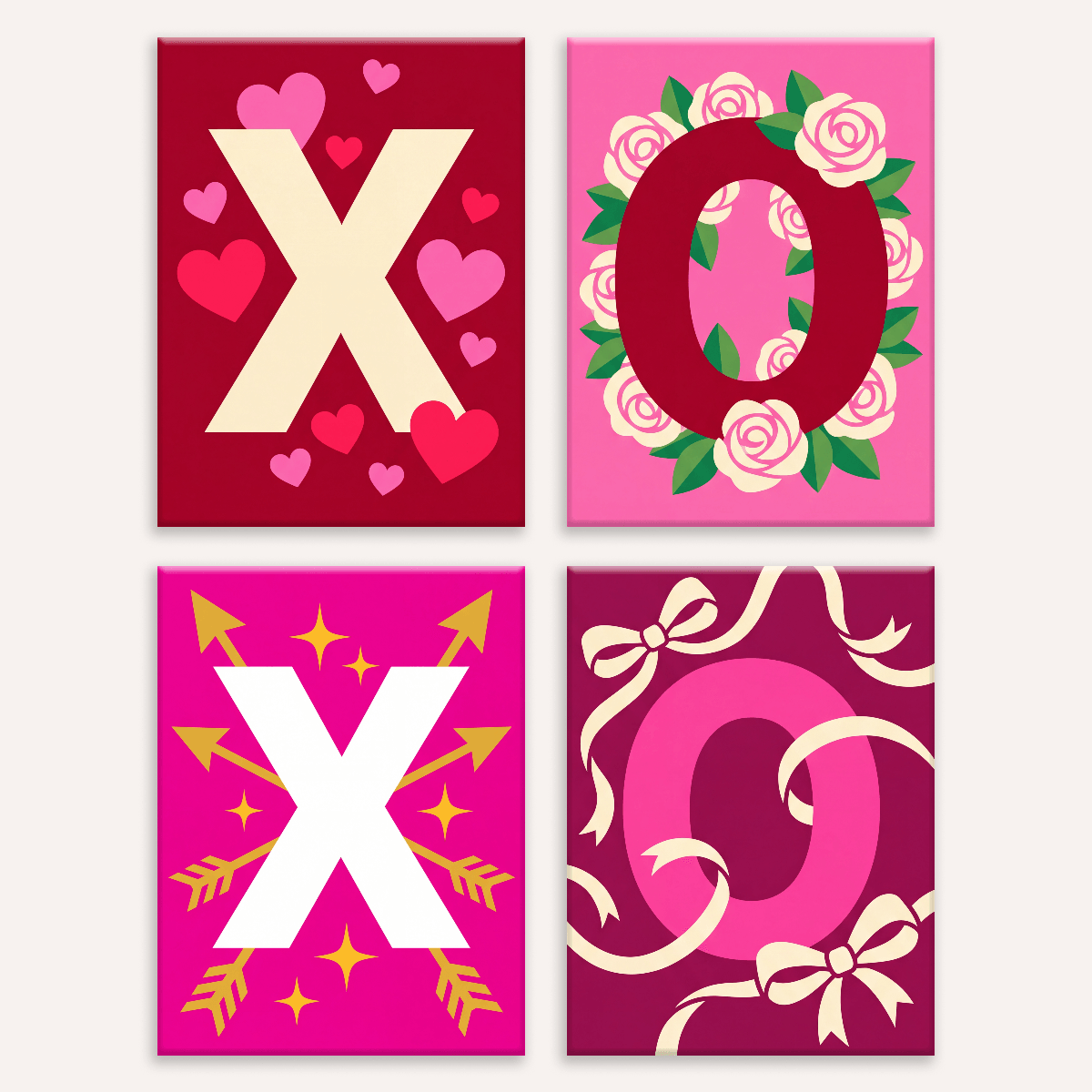 XOXO - Number Artist Paint by Numbers Kits