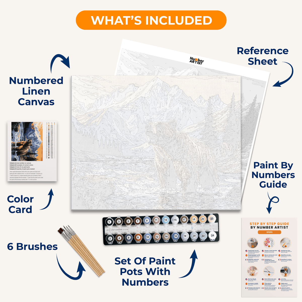 Apex Predator - Number Artist Paint by Numbers Kits