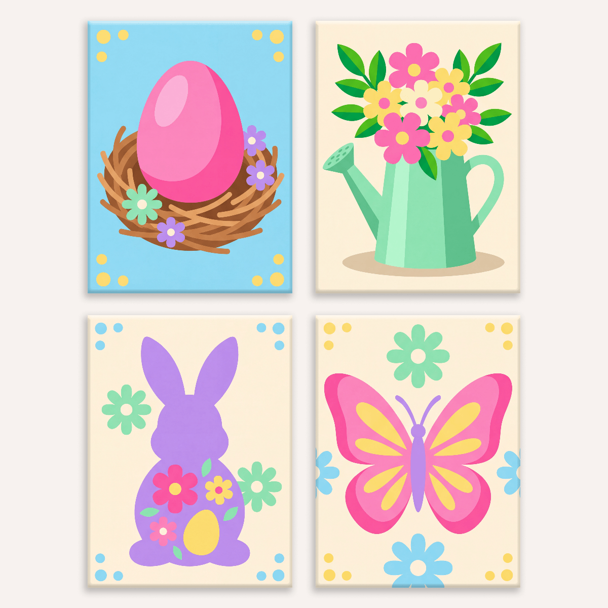 Spring Charm - Number Artist Paint by Numbers Kits