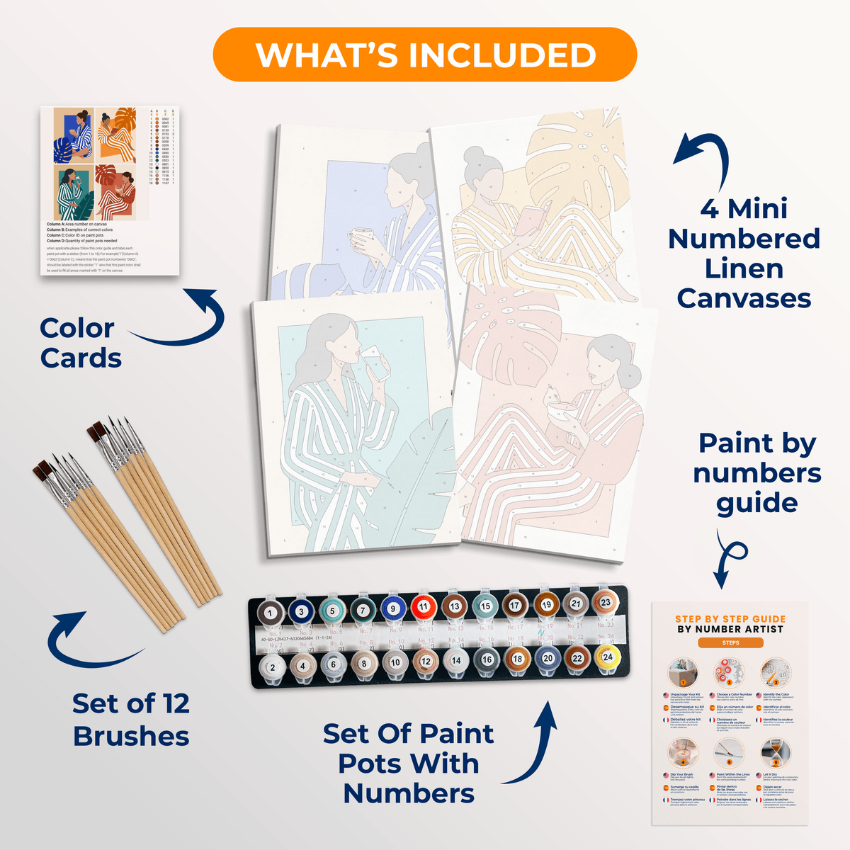 Lazy Sunday - Number Artist Paint by Numbers Kits