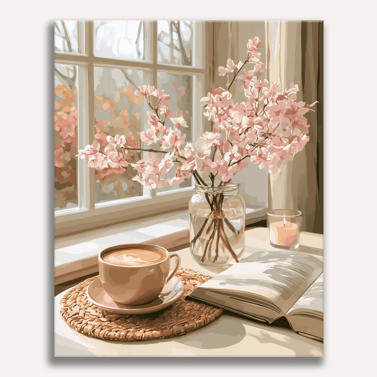 A Quiet Morning - Number Artist Paint by Numbers Kits