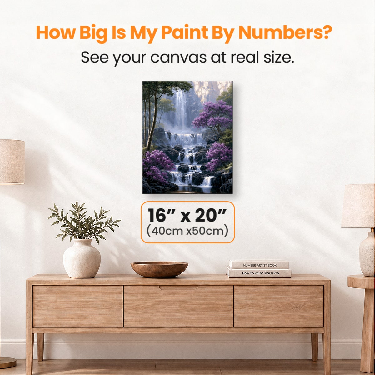 Surreal Falls - Number Artist Paint by Numbers Kits