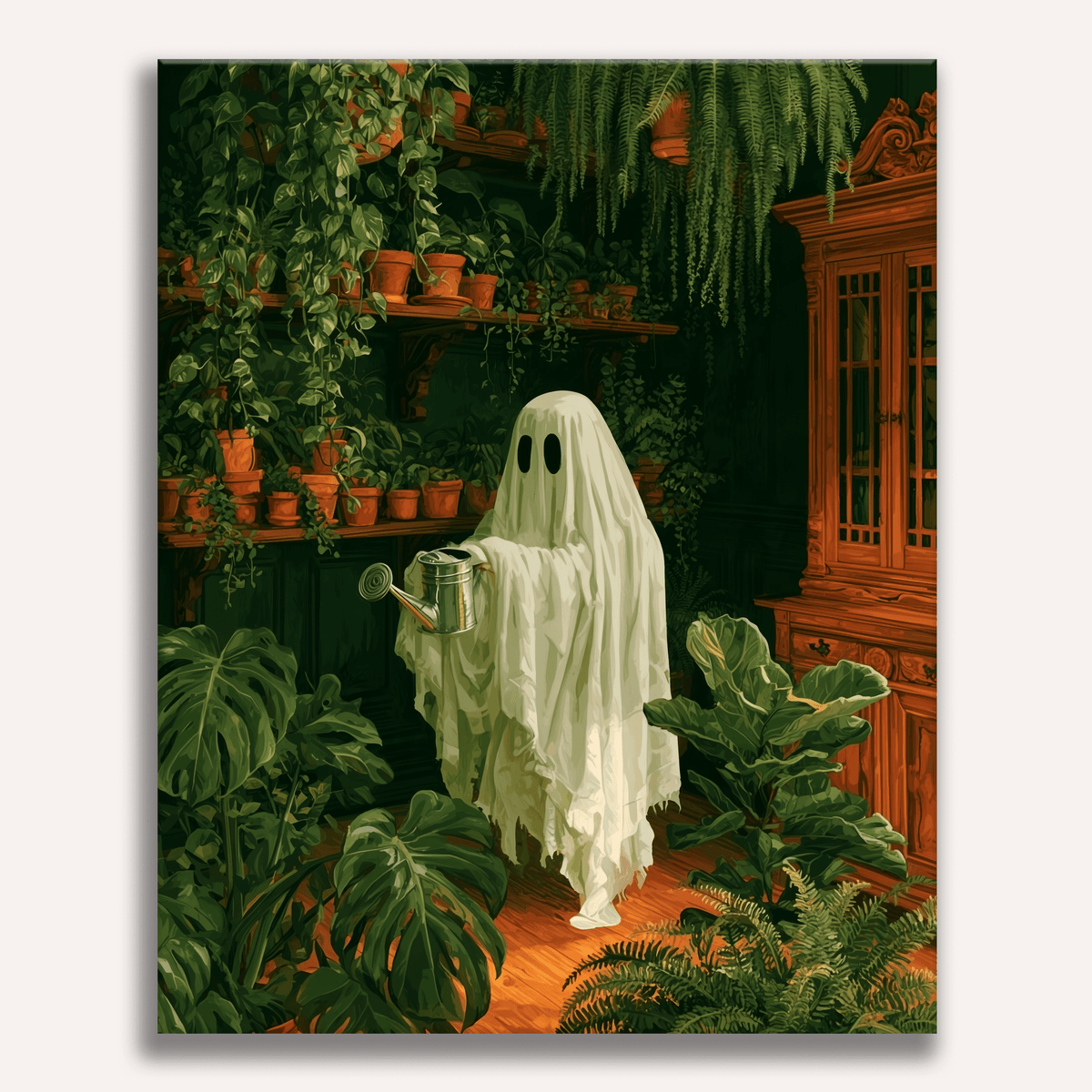 Greenhouse Ghost - Number Artist Paint by Numbers Kits