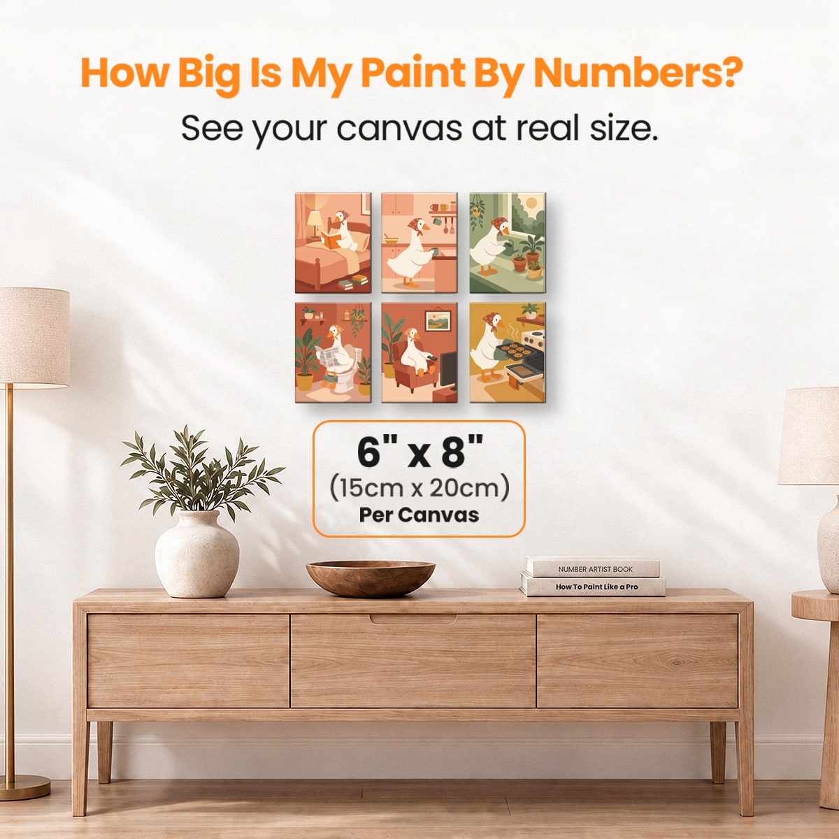 Goose Routine - Number Artist Paint by Numbers Kits