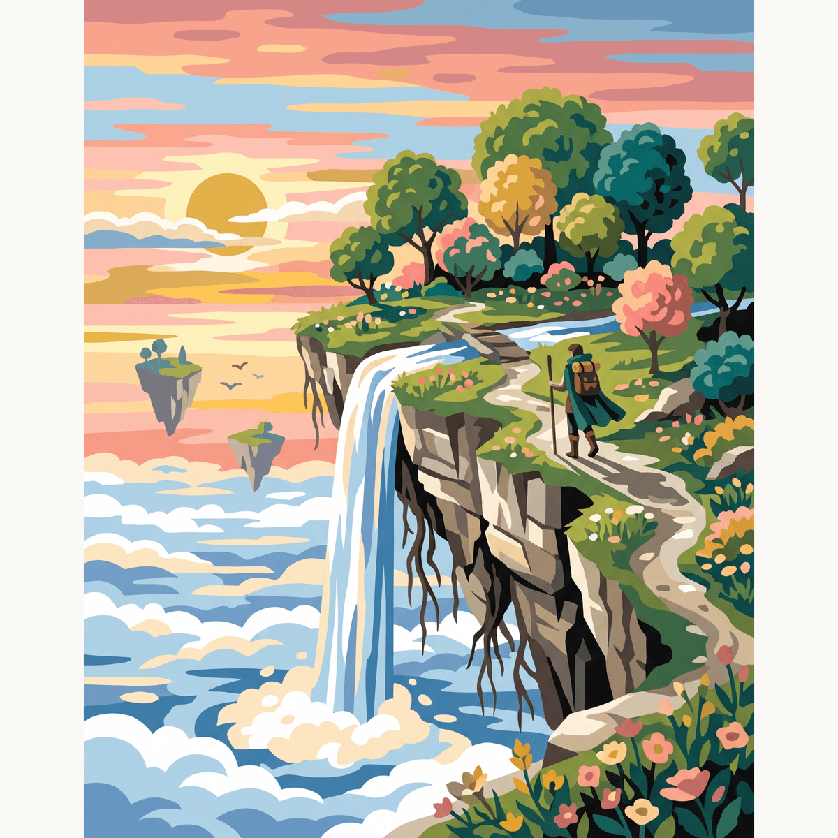 Skyward Dreams - Number Artist Paint by Numbers Kits