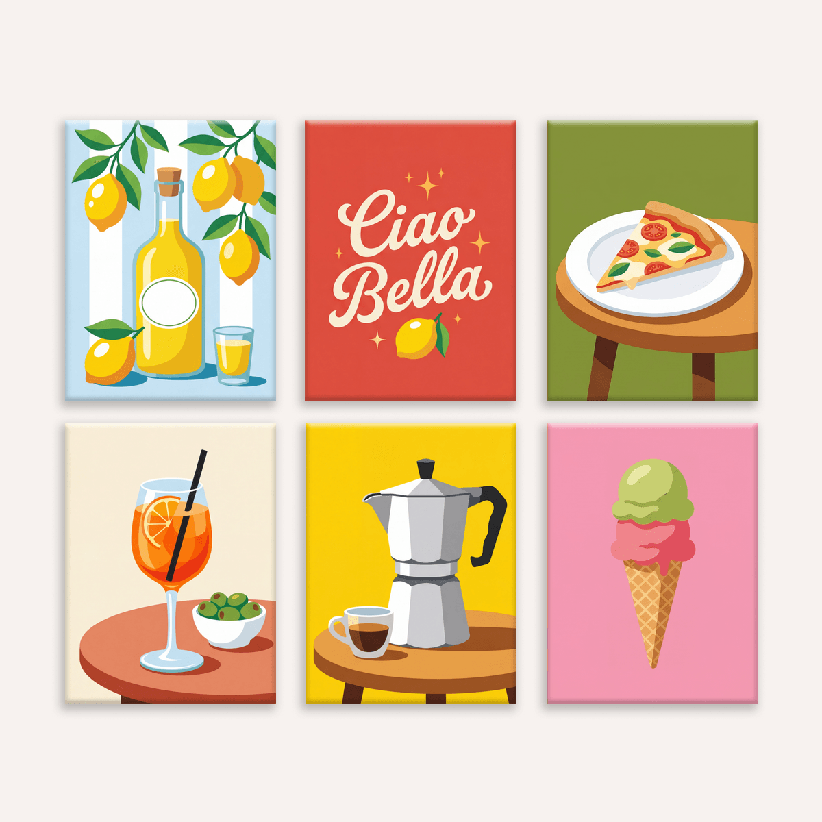 Ciao Bella - Number Artist Paint by Numbers Kits
