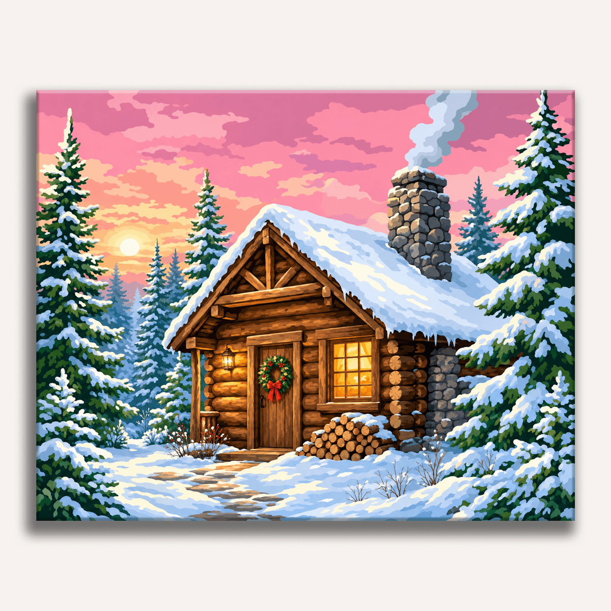 Cozy Hideaway - Number Artist Paint by Numbers Kits