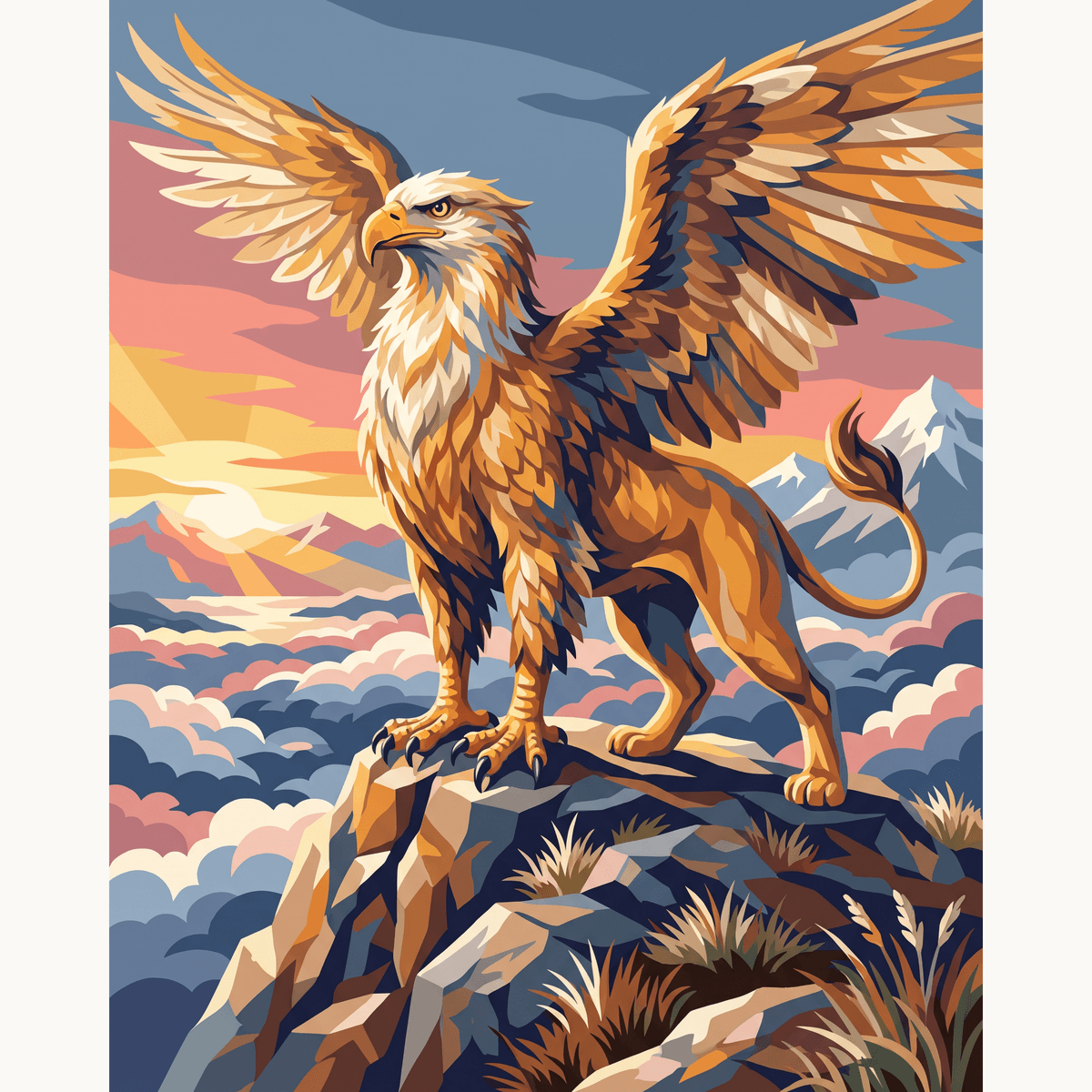Majestic Summit - Number Artist Paint by Numbers Kits