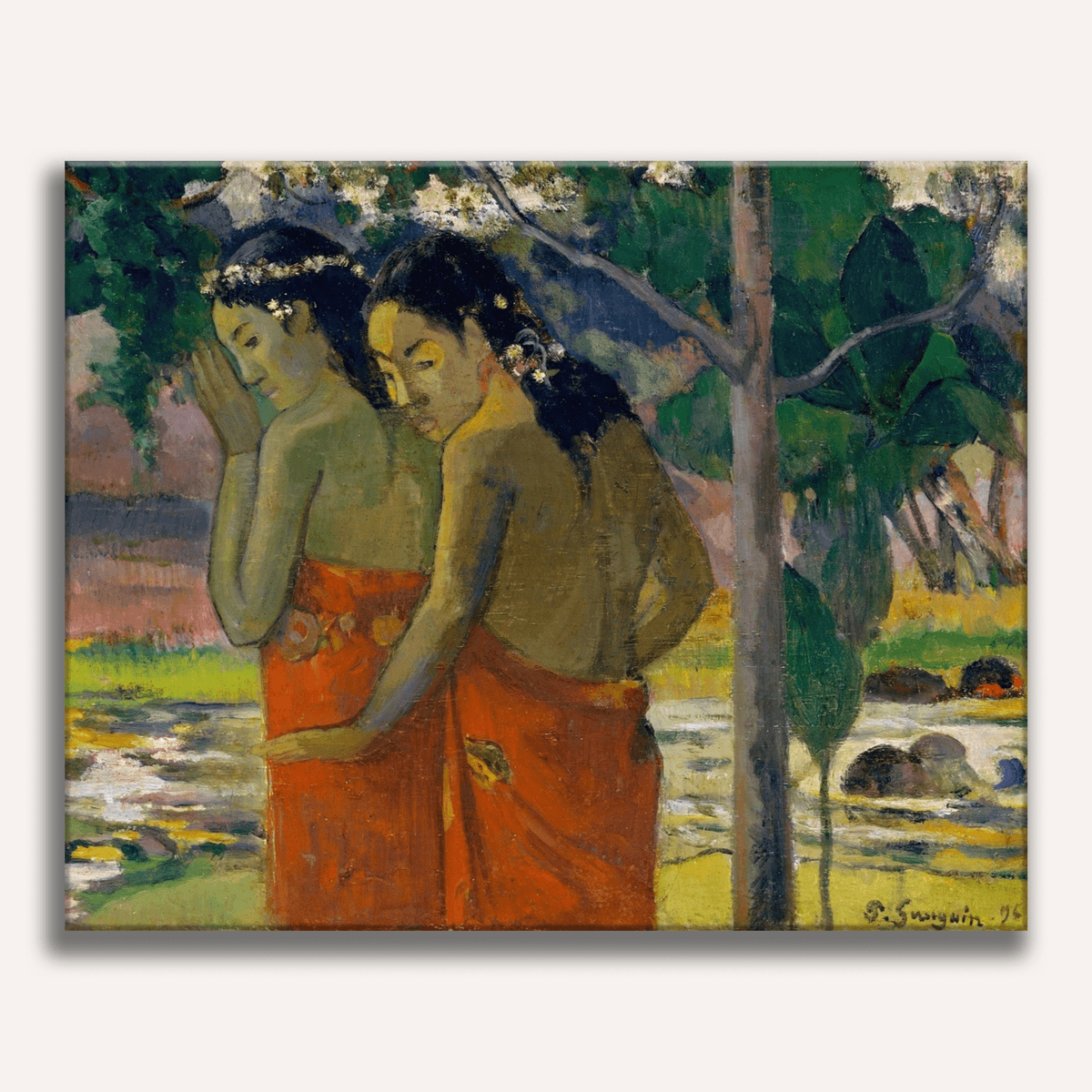 Three Tahitian Women by Paul Gauguin - Number Artist Paint by Numbers Kits