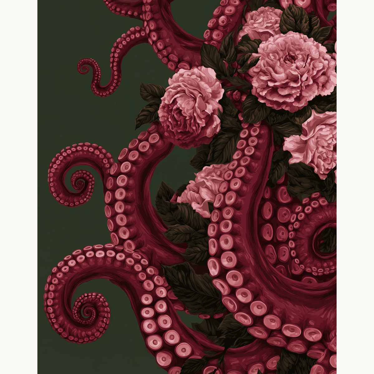 Tentacle Flora - Number Artist Paint by Numbers Kits