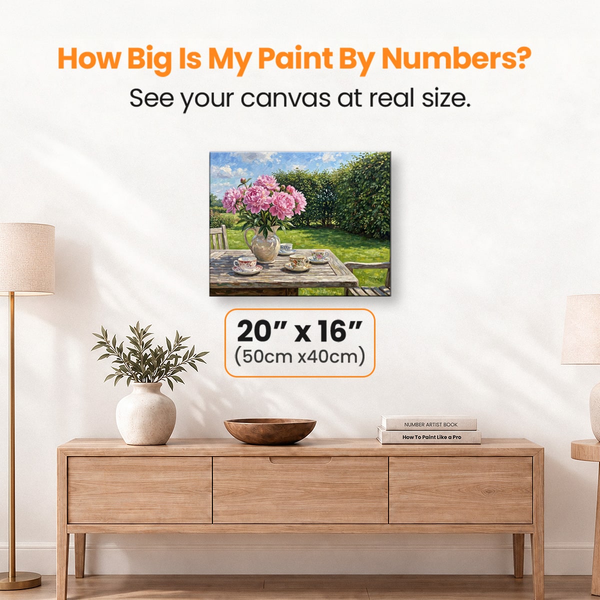 Peony Daydream - Number Artist Paint by Numbers Kits