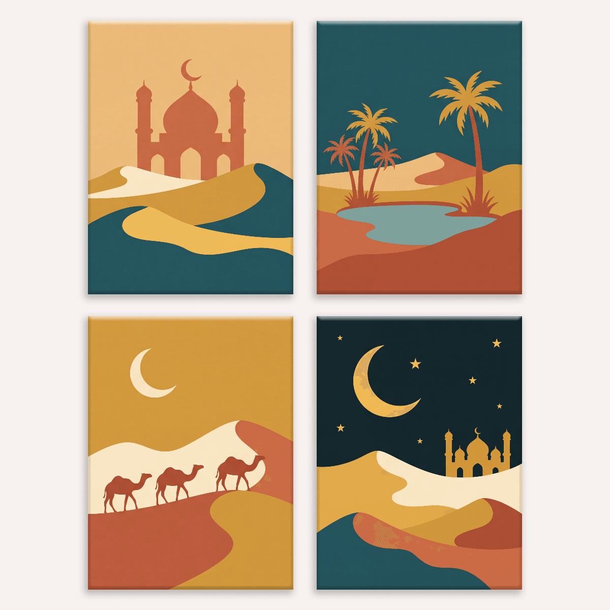 Arabian Desert - Number Artist Paint by Numbers Kits