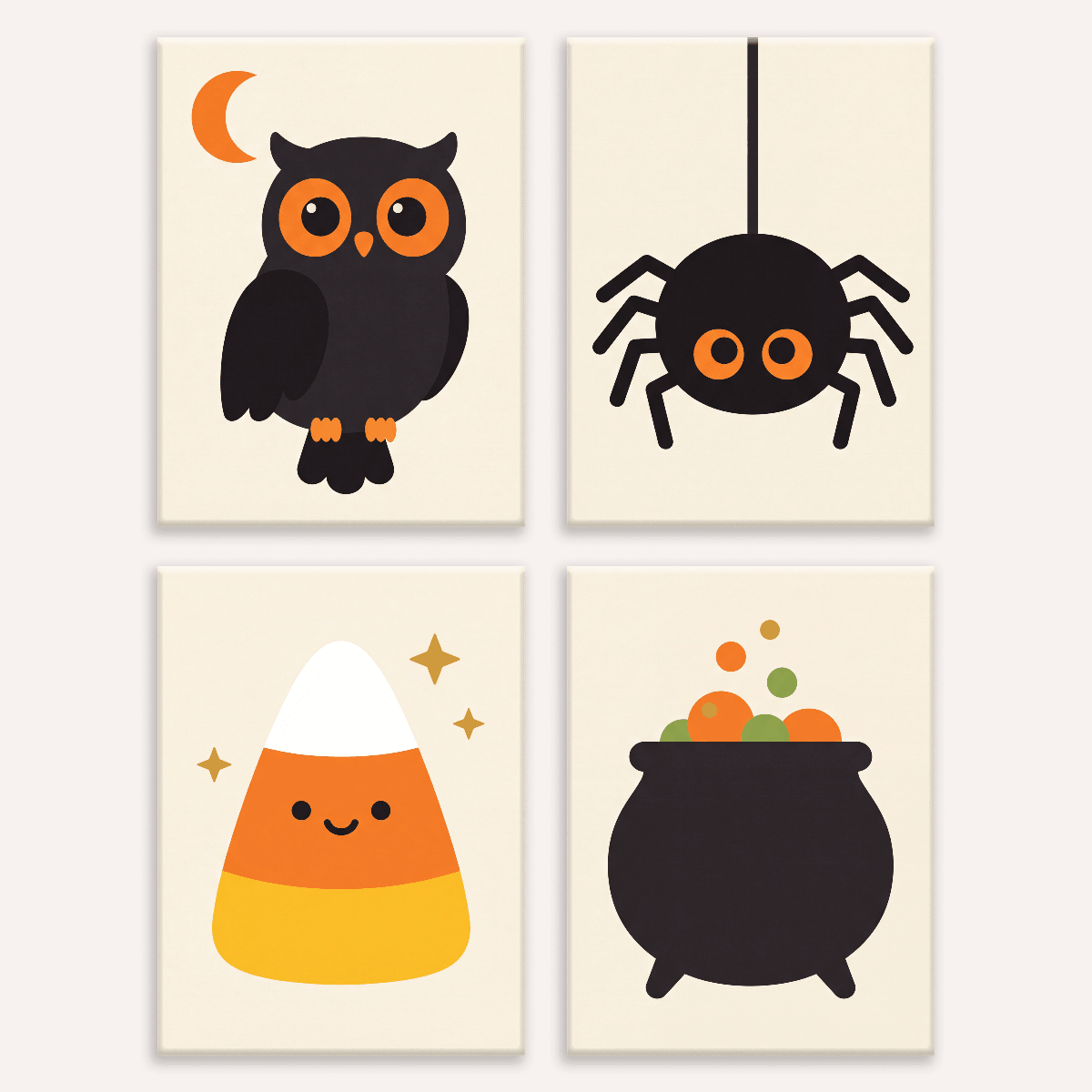 Candy Corn Coven - Number Artist Paint by Numbers Kits