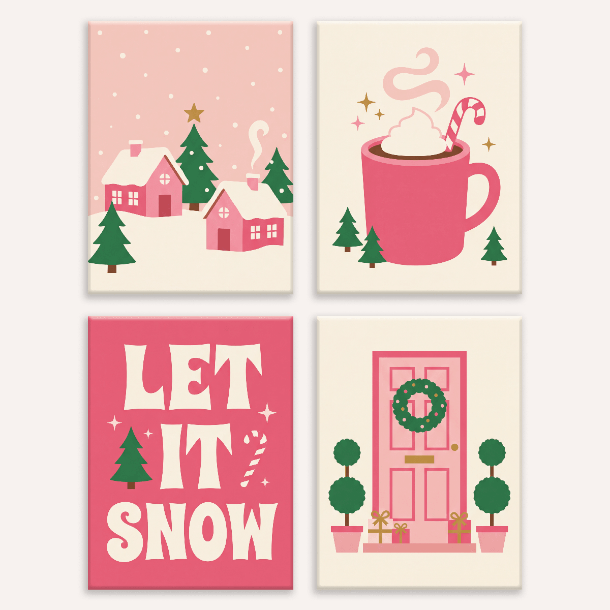 Let It Snow - Number Artist Paint by Numbers Kits