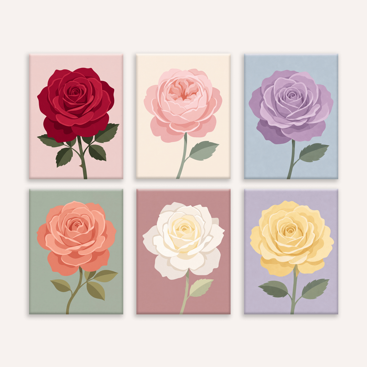 Roses For You - Number Artist Paint by Numbers Kits