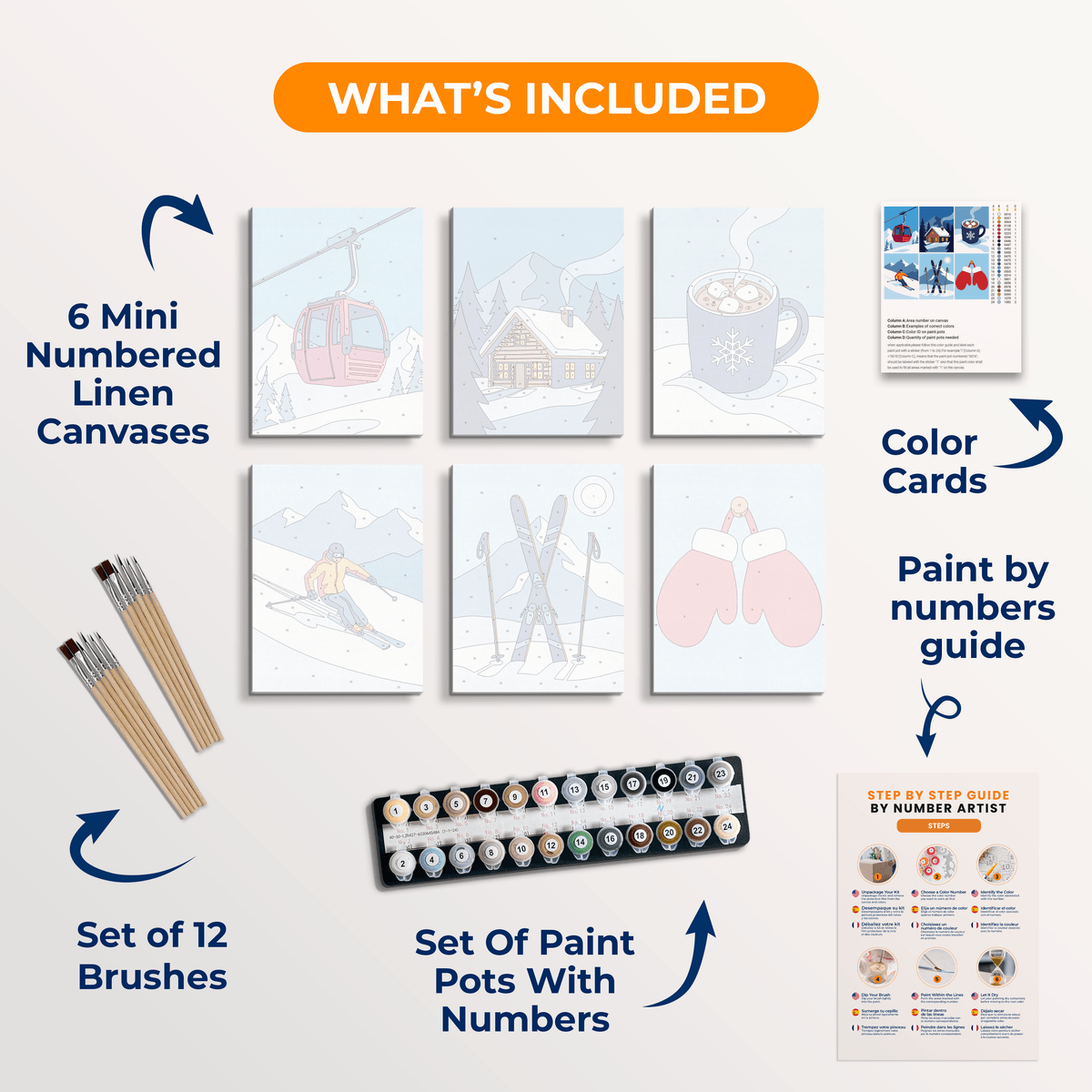 Alpine Escape - Number Artist Paint by Numbers Kits