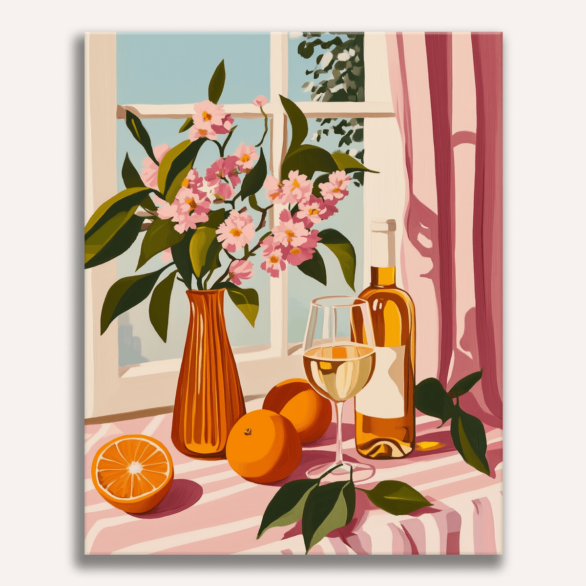 Window Elegance - Number Artist Paint by Numbers Kits