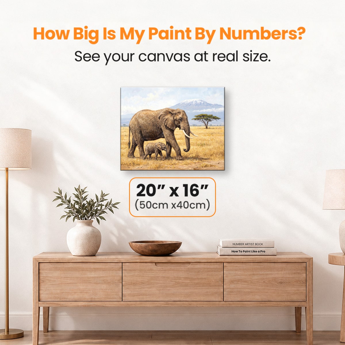 Gentle Giant - Number Artist Paint by Numbers Kits
