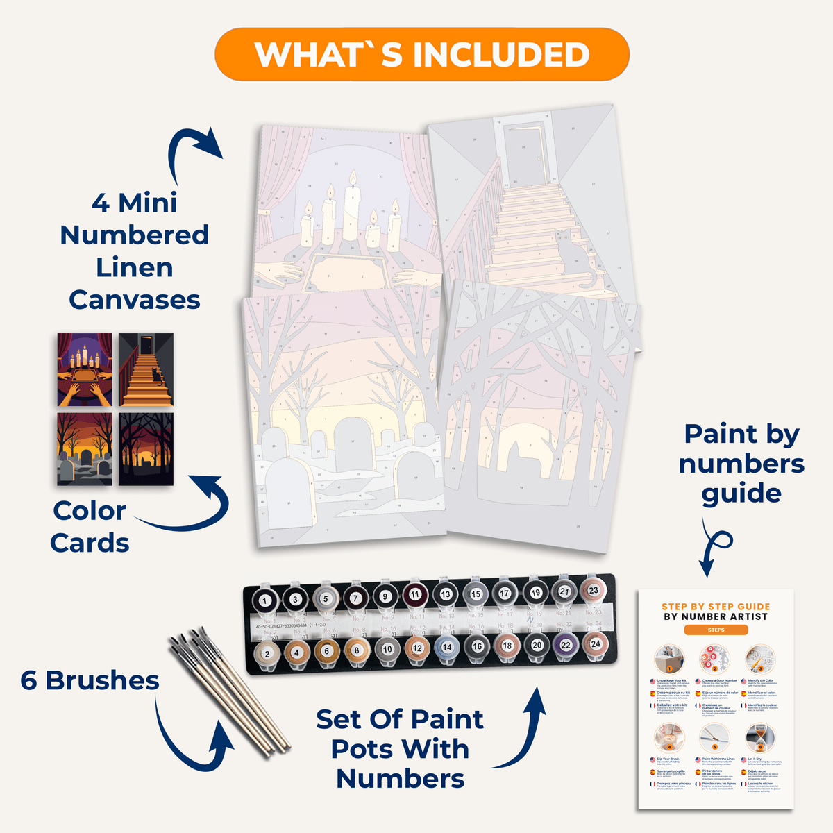 Spirit Night - Number Artist Paint by Numbers Kits