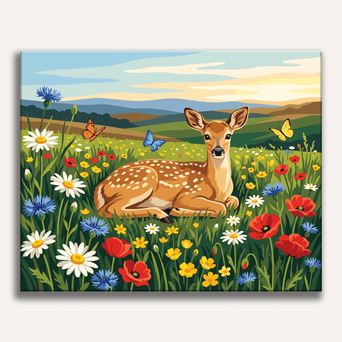 Tender Meadow - Number Artist Paint by Numbers Kits