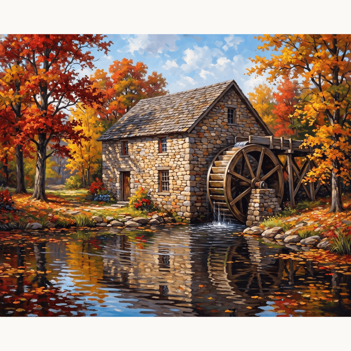 Quiet Millstream - Number Artist Paint by Numbers Kits