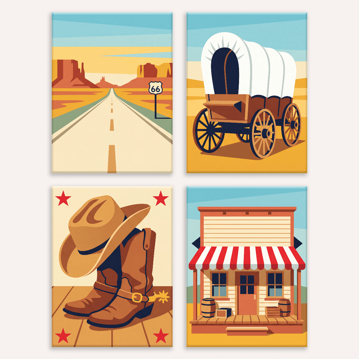 Pioneer Spirit - Number Artist Paint by Numbers Kits