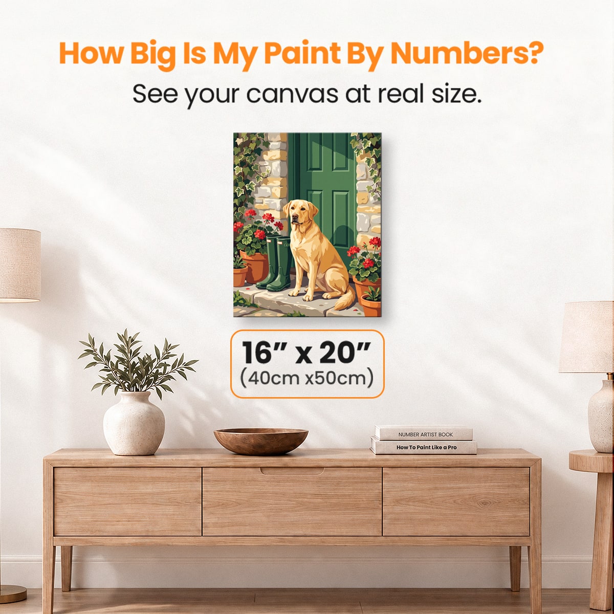 Doorstep Wait - Number Artist Paint by Numbers Kits